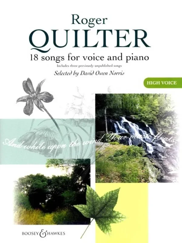 The Roger Quilter Songbook Gesang mit Klavier