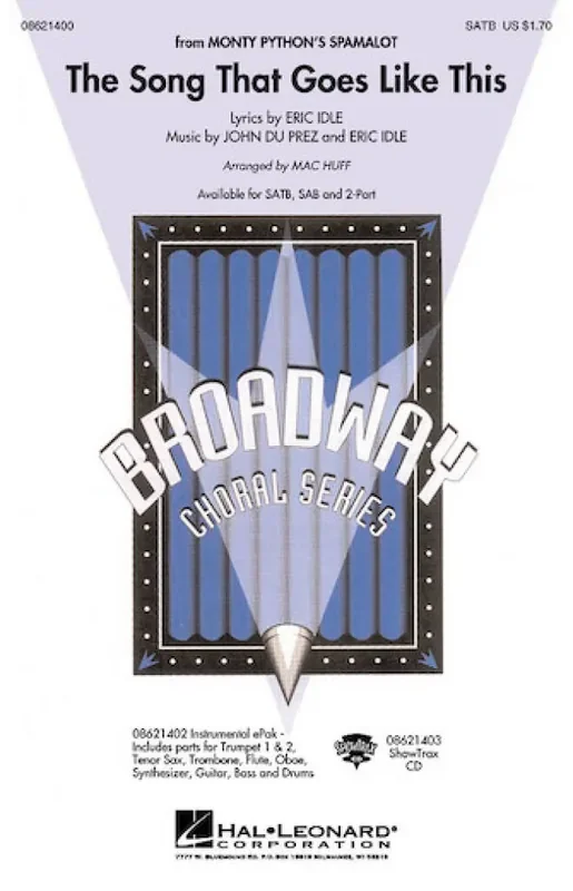 The Song That Goes like This (Arr. Mac Huff) Frauenchor mit Klavier/Orgel