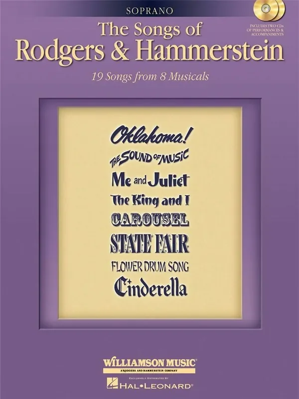 The Songs Of Rodgers & Hammerstein Gesang Solo