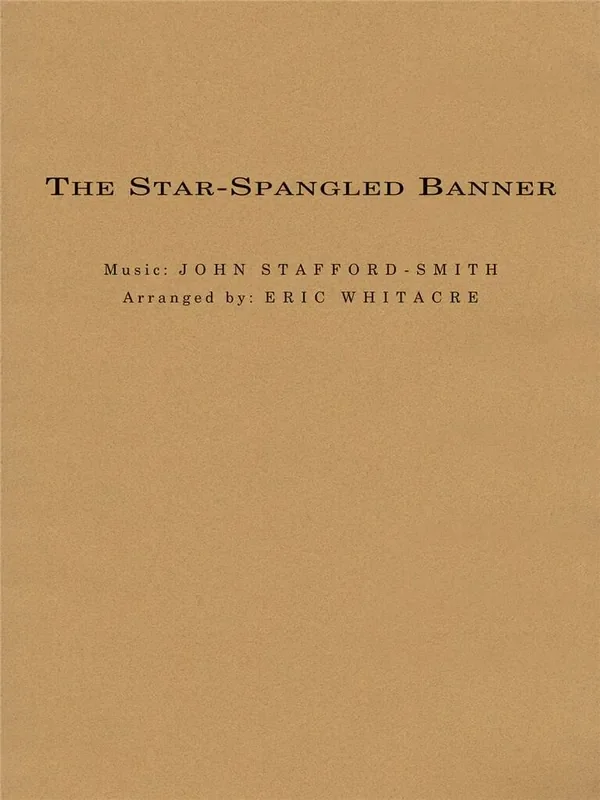 The Star-Spangled Banner (Arr. Eric Whitacre) Blasorchester