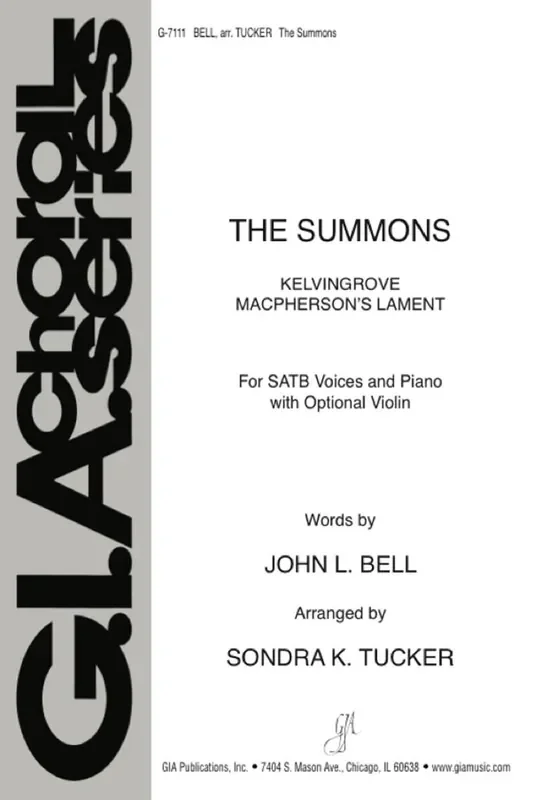 The Summons – Instrument part (Arr. Sondra K. Tucker) Gemischter Chor mit Begleitung
