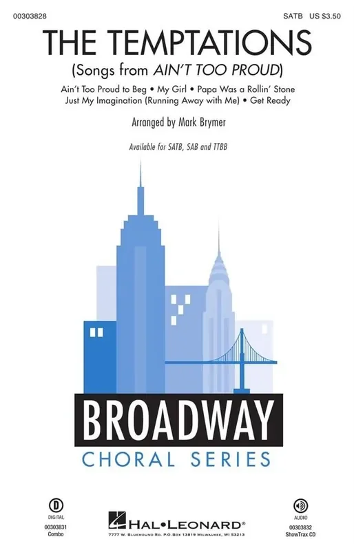 The Temptations The Temptations (Songs from Ain‘t Too Proud) (Arr. Mark Brymer) Gemischter Chor mit Begleitung