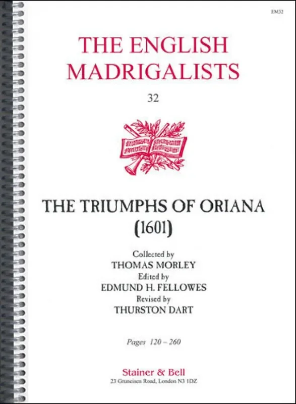 The Triumphs Of Oriana (Arr. Thomas Morley) Gemischter Chor mit Begleitung