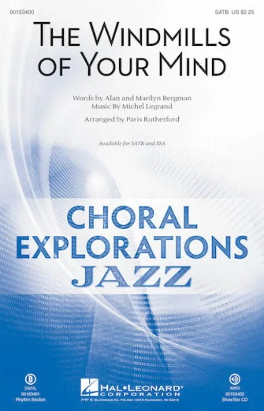 The Windmills of Your Mind (Arr. Paris Rutherford) Frauenchor mit Begleitung