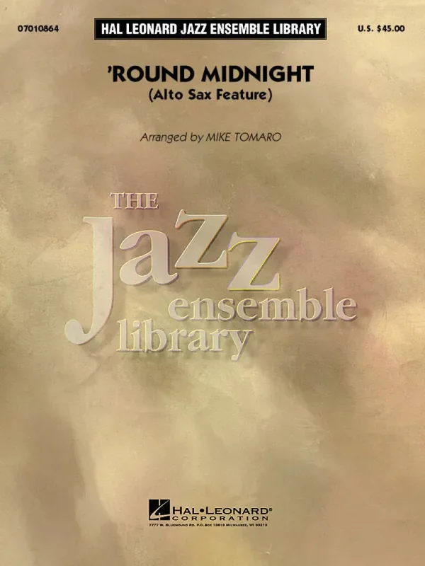 Thelonious Monk ‘Round Midnight (Arr. Mike Tomaro) Jazz Ensemble mit Solo