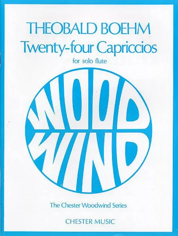 Theobald Boehm Twenty-Four Capriccios For Solo Flute Flöte Solo