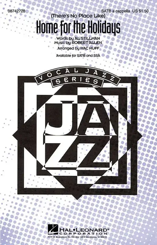 (There‘s No Place Like) Home for the Holidays (Arr. Mac Huff) Gemischter Chor A cappella