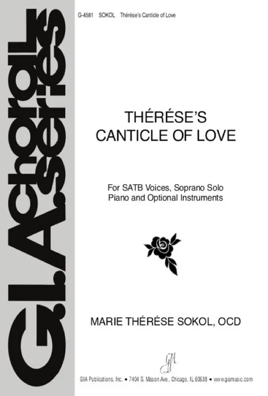 Thérèse‘s Canticle of Love Gemischter Chor mit Begleitung