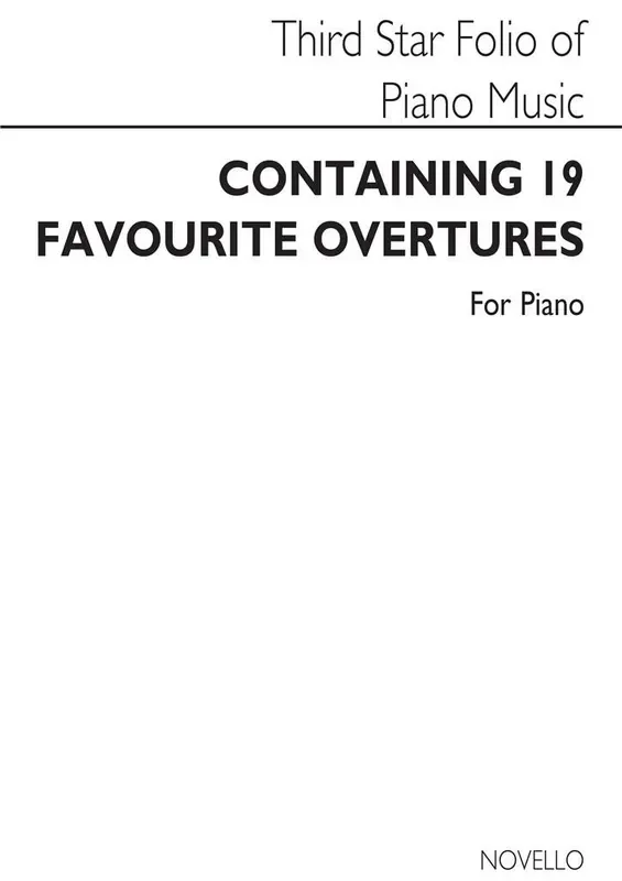 Third Star Folio Of Piano Music Klavier Solo