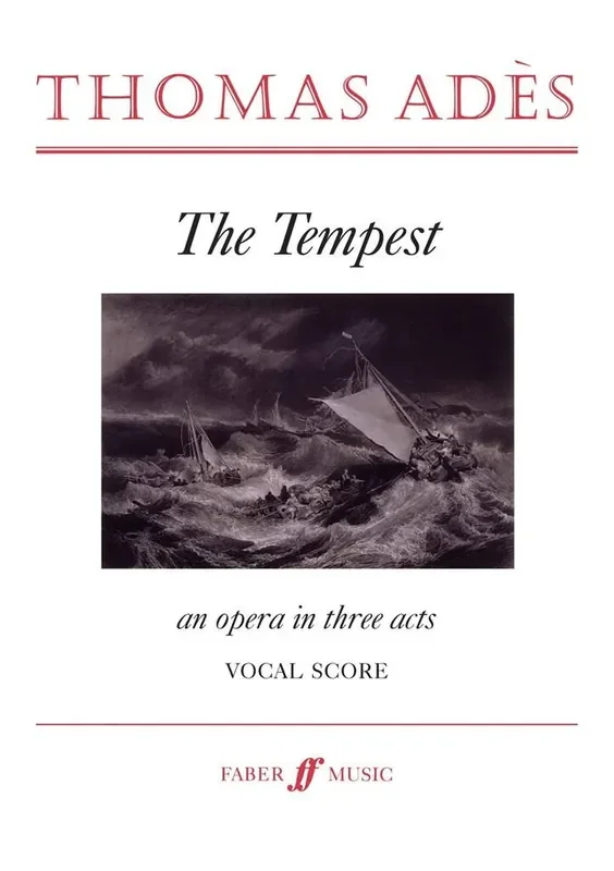 Thomas Adès The Tempest Opern Klavierauszug