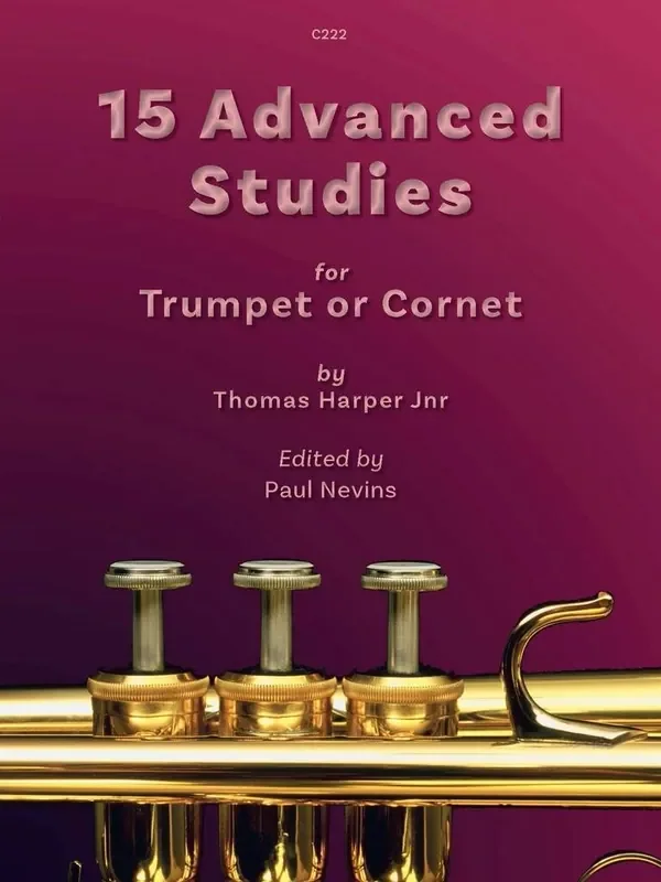 Thomas Harper Jr. 15 Advanced Studies for Trumpet or Cornet Trompete Solo