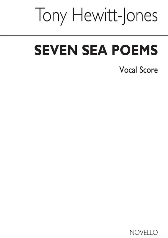 Thomas Hewitt Jones Seven Sea Poems Gemischter Chor mit Ensemble