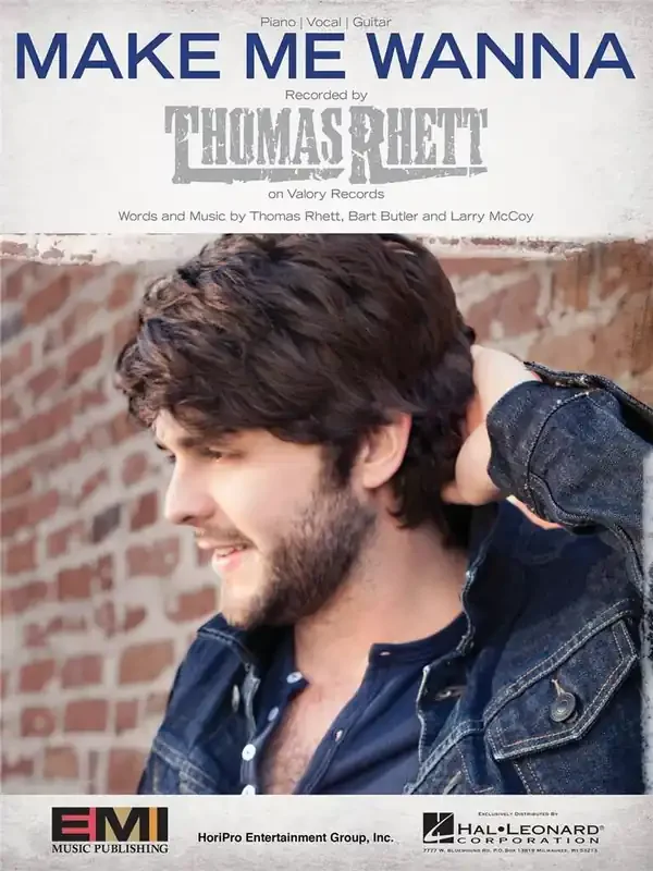 Thomas Rhett Make Me Wanna Gesang mit Klavier