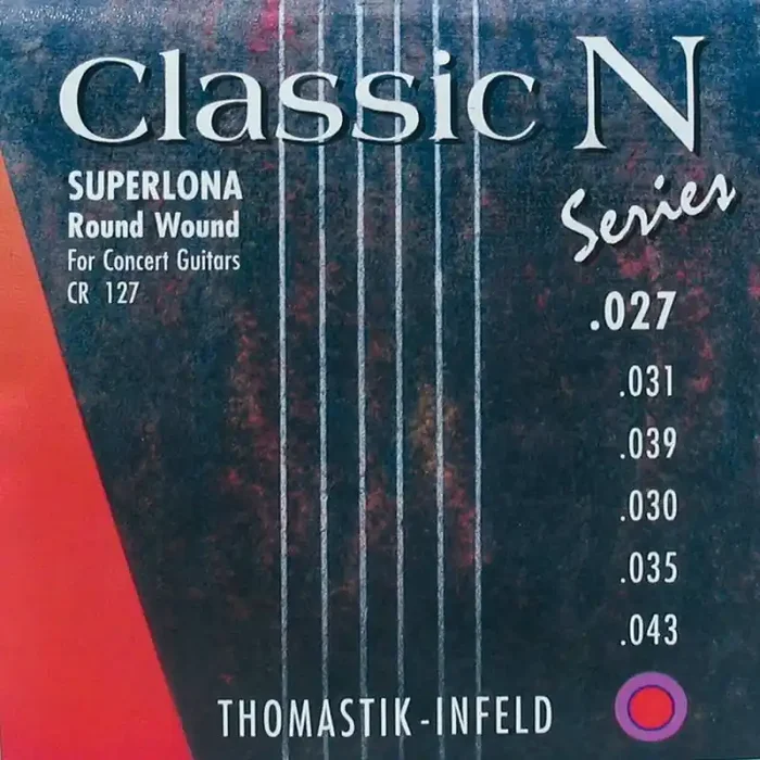Thomastik Classic N snarenset klassiek, superlona roundwound