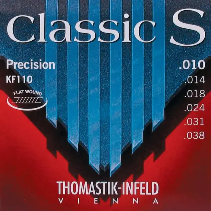 Thomastik Classic S snarenset klassiek, precision flatwound