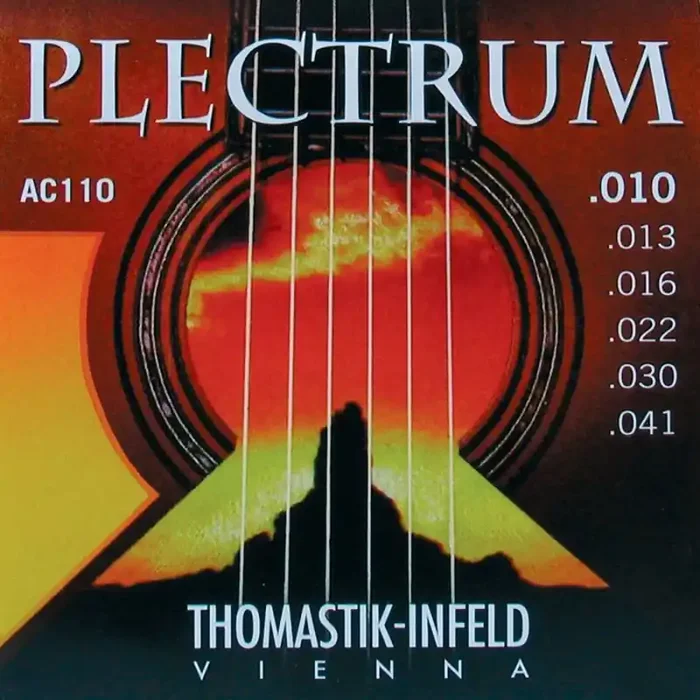 Thomastik Plectrum snarenset akoestisch, bronze hybrid wound, 010-013-016-022-030-041
