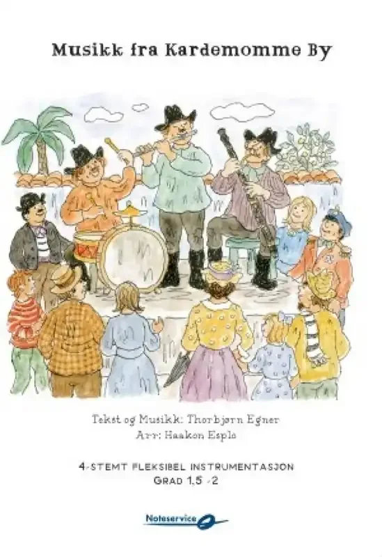 Thorbjørn Egner Musikk fra Kardemomme By (Arr. Haakon Esplo) Variables Blasorchester
