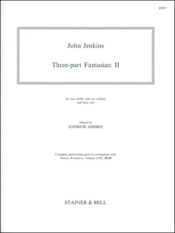 Three-Part Fantasias Streichensemble