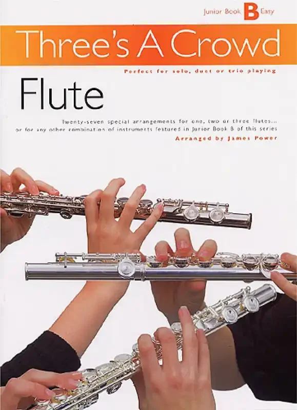 Three‘s A Crowd Junior Book B Flute