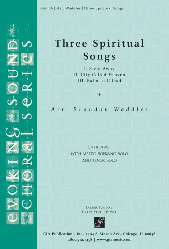 Three Spiritual Songs (Arr. Brandon Waddles) Gemischter Chor mit Begleitung