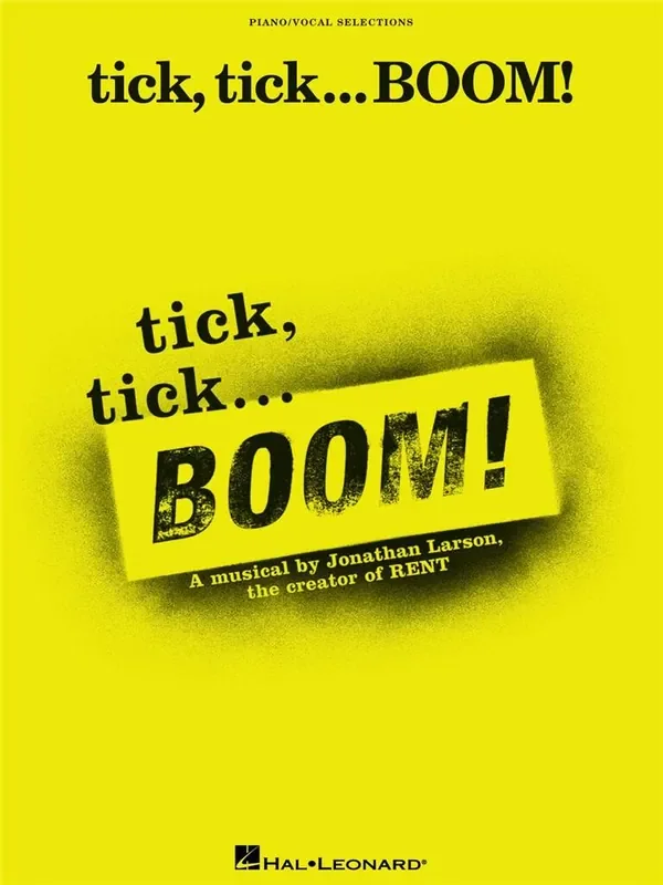 tick, tick … BOOM! Klavier, Gesang, Gitarre (Songbooks)