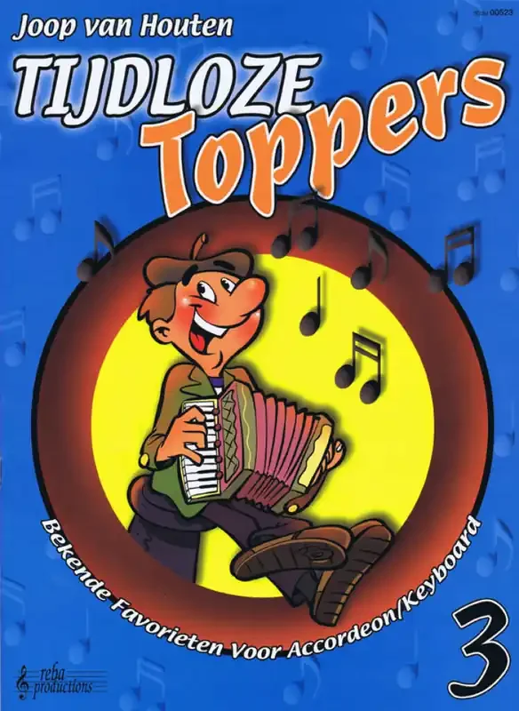 Tijdloze Toppers 3 (Arr. Joop van Houten) Akkordeon Solo