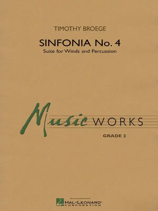 Timothy Broege Sinfonia No. 4 Blasorchester