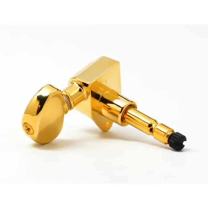 Tip Lock Guitar Machine Heads, Gold / 3 + 3