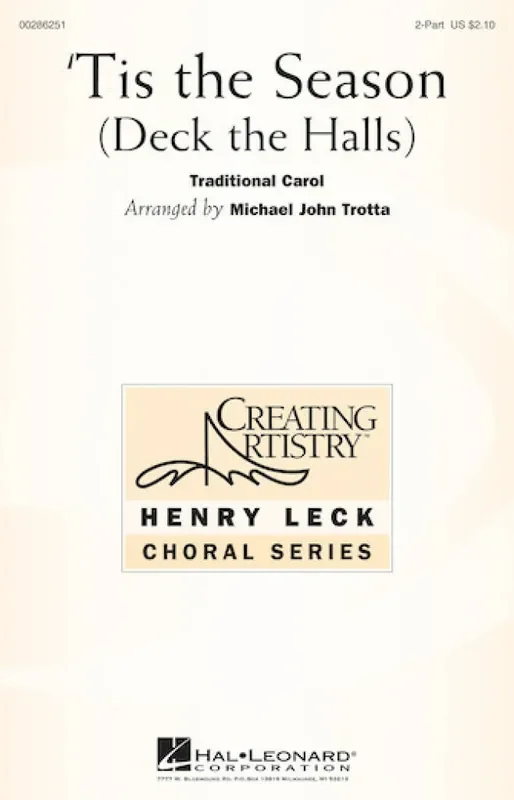 ‘Tis the Season (Deck the Halls) (Arr. Michael John Trotta) Frauenchor mit Begleitung