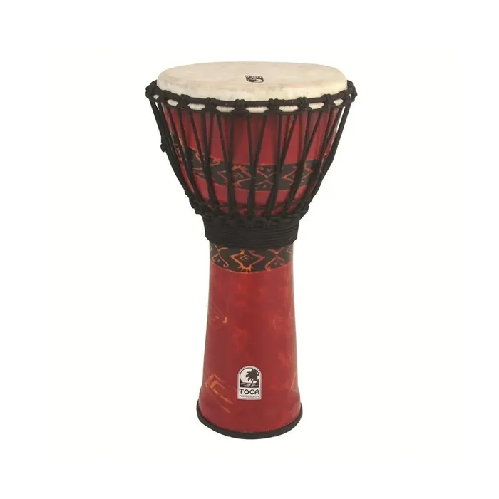 Toca Djembe Freestyle Rope Tuned SFDJ-9RP Bali Red