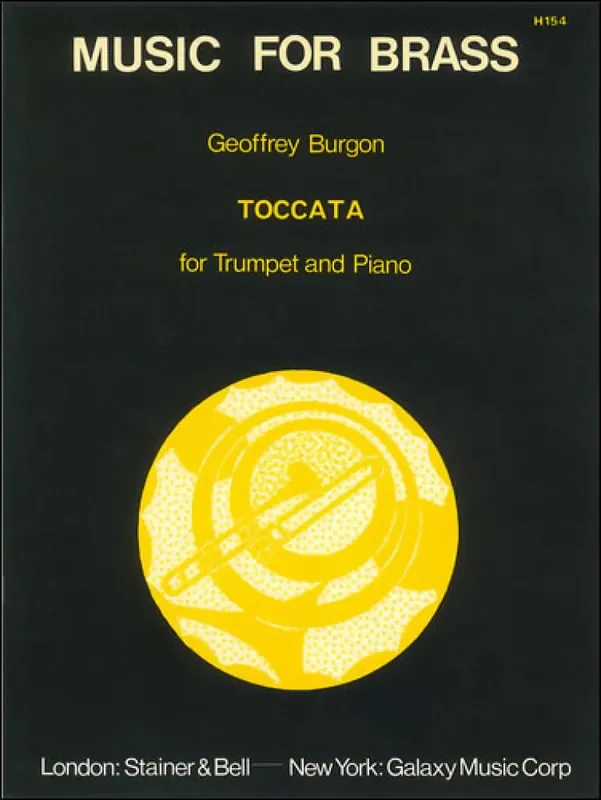 Toccata For Trumpet and Piano Trompete mit Begleitung