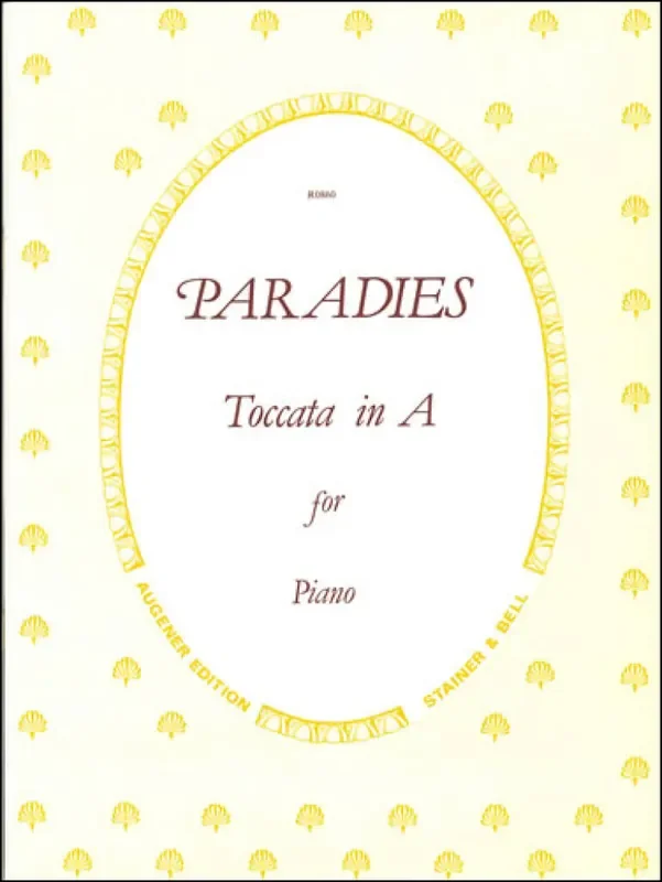 Toccata In A Klavier Solo