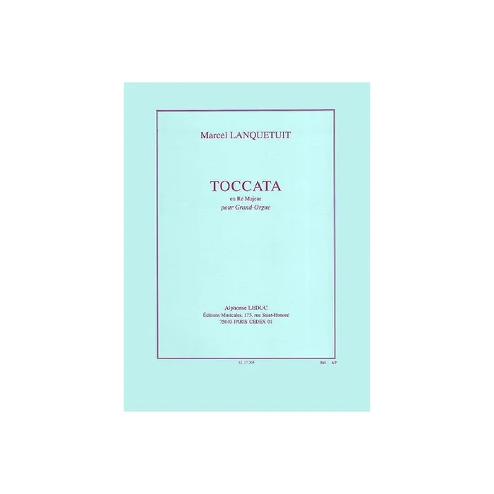 Toccata ré majeur pour orgue