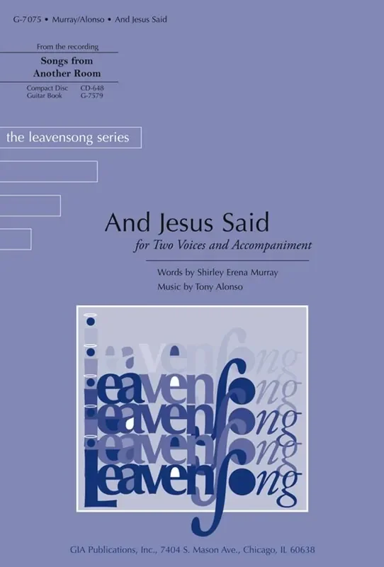 Tony Alonso And Jesus Said Gesang Duett