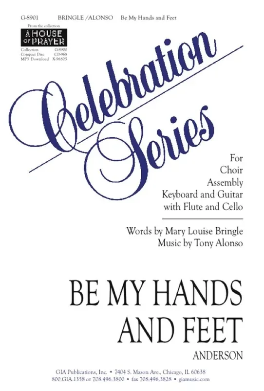 Tony Alonso Be My Hands and Feet – Guitar edition Gemischter Chor mit Begleitung