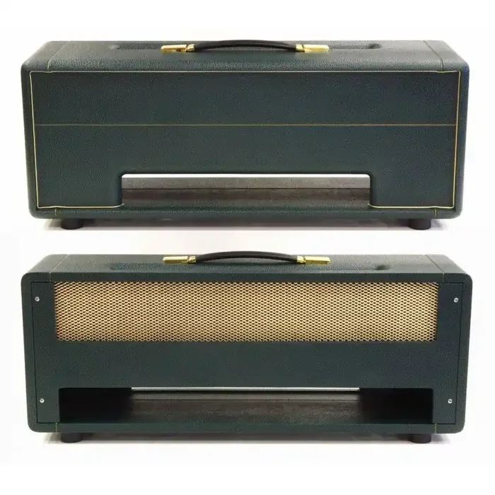 Topbehuizing voor Plexi Kit 100Watt /150Watt Bass Black on Green