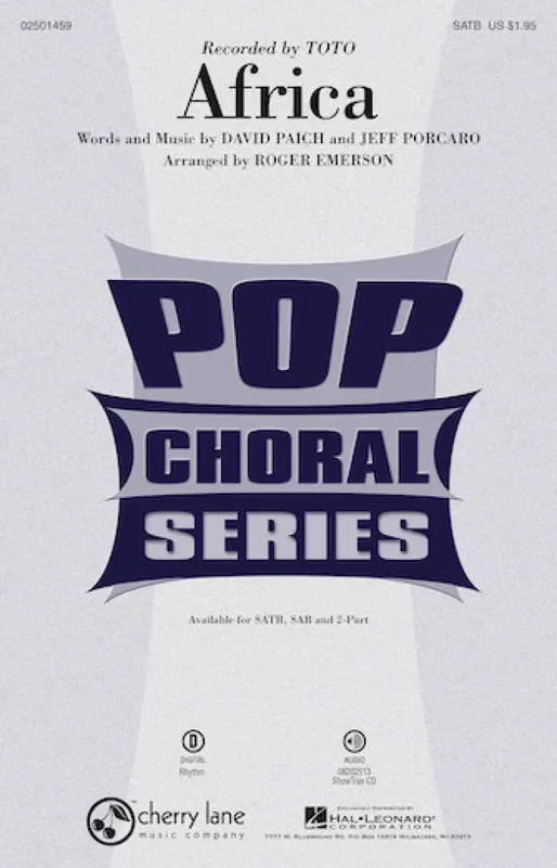 Toto Africa (Arr. Roger Emerson) Frauenchor mit Klavier/Orgel