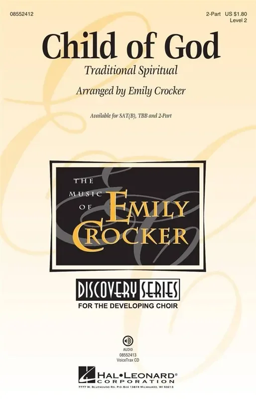 Traditional Child of God (Arr. Emily Crocker) Frauenchor mit Begleitung