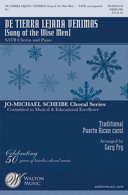 Traditional De Tierra Lejana Venimos (Arr. Gary Fry) Gemischter Chor mit Begleitung