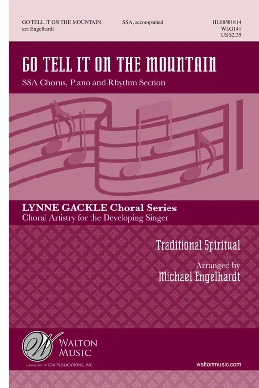 Traditional Go Tell It on the Mountain (Arr. Michael Engelhardt) Frauenchor mit Begleitung