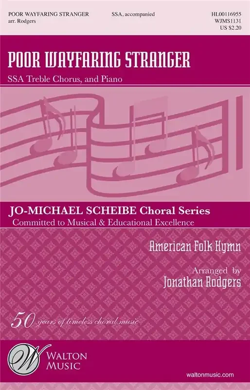Traditional Poor Wayfaring Stranger (Arr. Jonathan Rodgers) Frauenchor mit Begleitung