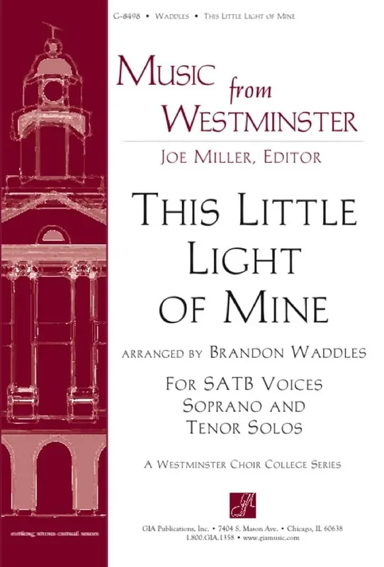 Traditional This Little Light of Mine (Arr. Brandon Waddles) Gemischter Chor mit Begleitung