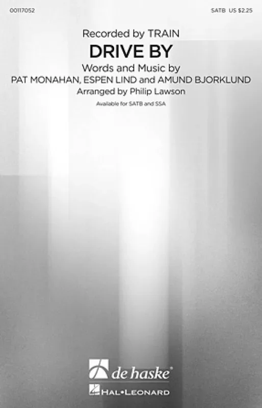 Train Drive By (Arr. Philip Lawson) Gemischter Chor mit Begleitung