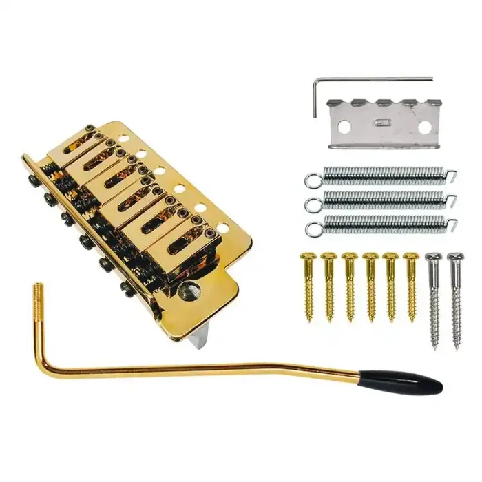 Tremolo Strat, pitch 10,5mm, gold