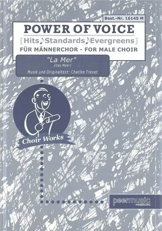 Trenet Charles La Mer Männerchor mit Begleitung