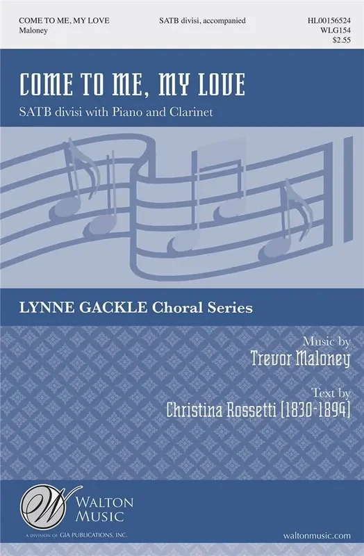 Trevor Maloney Come to Me, My Love Gemischter Chor mit Begleitung
