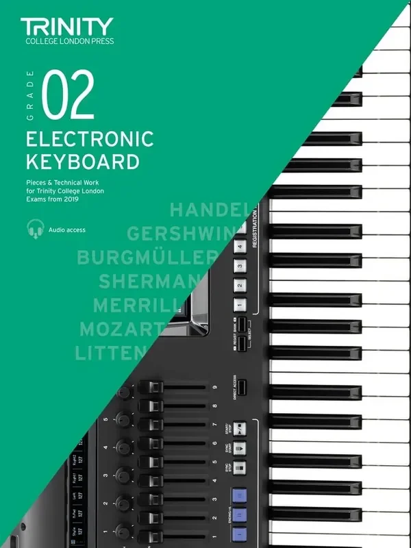 Trinity Electronic Keyboard Grade 2 from 2019