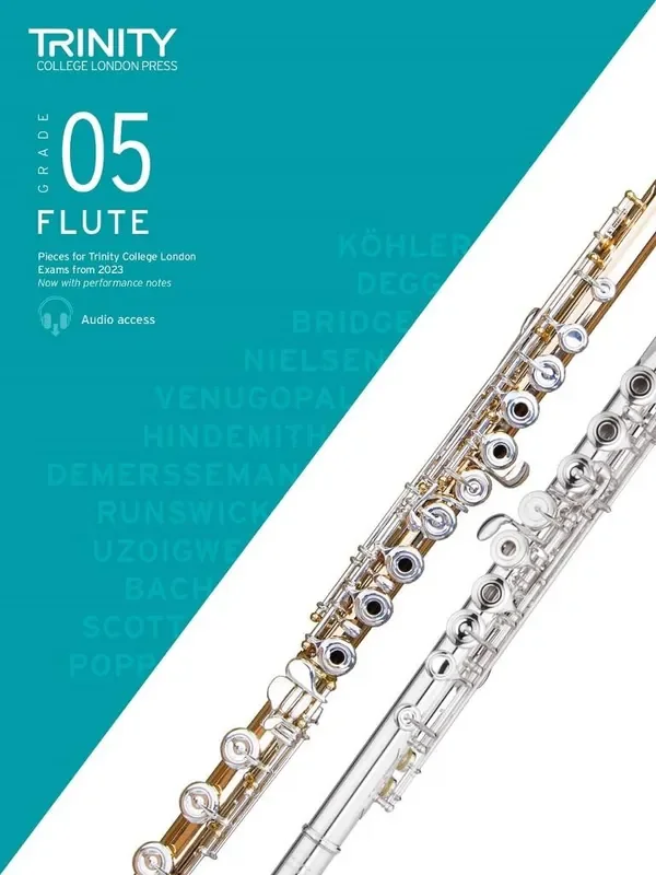 Trinity Flute Exam Pieces from 2023 Grade 5