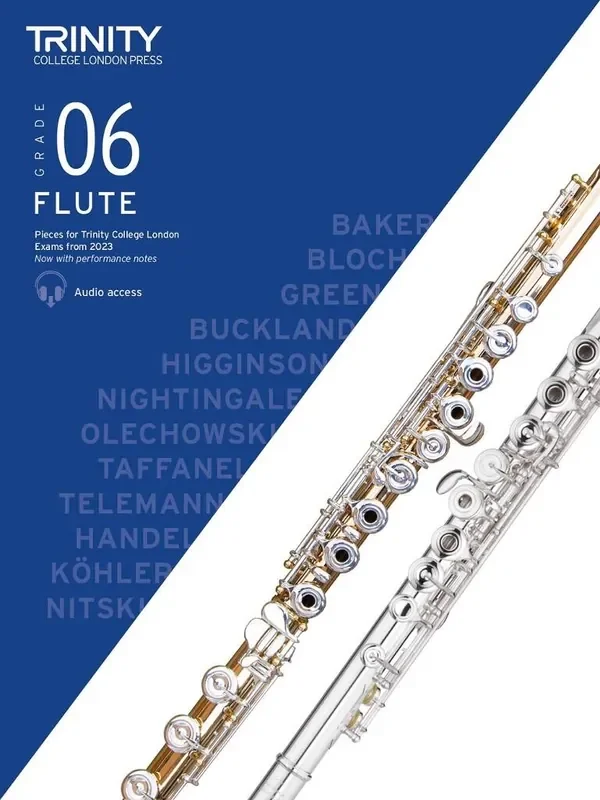 Trinity Flute Exam Pieces from 2023 Grade 6