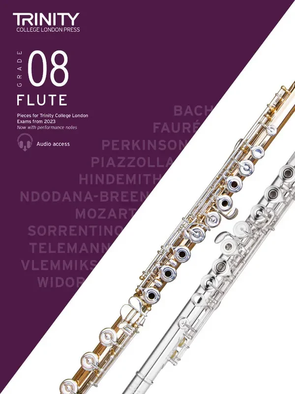 Trinity Flute Exam Pieces from 2023 Grade 8